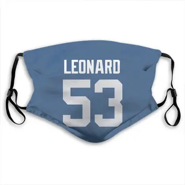 Jerseyrama Darius Leonard Jersey #53 Indianapolis Unsigned Custom Stitched Blue Football New No Brands/Logos Sizes S-3xl, Size: Large